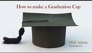 How to make a graduation cap/How to make a paper graduation hat/DIY graduation cap(Kids)