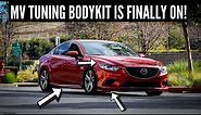IT LOOKS SO MUCH MORE AGGRESSIVE! | MV Tuning Bodykit For Mazda 6 is Finally Installed!