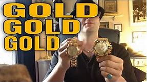 Gold Invicta Watch Review | Two Tone Gold Invicta Watches