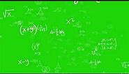 Maths Equation Floating - Green Screen Meme Template