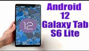 Install Android 12 on Galaxy Tab S6 Lite (LineageOS 19) - How to Guide!