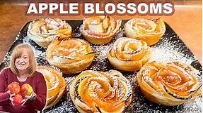 Baked APPLE BLOSSOMS Dessert | Baking With Apples and Puff Pastry