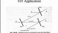 MODULE 4 : Di Electric Thin film filters , diffraction grating