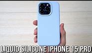 iPhone 15 Pro Liquid Silicone Case