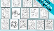 25 Fall & Autumn Coloring Pages (FREE Printable)