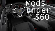 14 Cool interior mods for the 5th Gen Chevrolet Camaro under $60