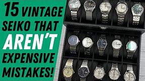 15 Affordable Seiko Watches Restored And Ready For You!