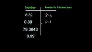 Rounding to 1 and 2 Decimal Places - Corbettmaths