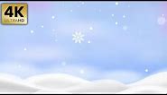 Royalty Free Template New Year White Snow Flakes Background