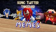 sonic twitter takeover 7 memes