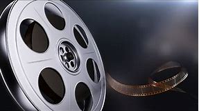 Motion Picture Film Reel - 2 Styles