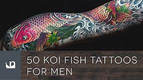 50 Koi Fish Tattoos For Men