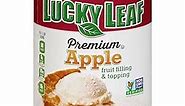 Lucky Leaf Apple Pie Filling or Topping, 21-Ounce Cans (Pack of 12)
