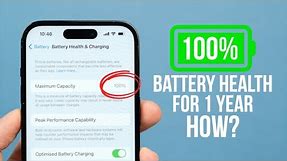 iPhone 14 Pro Battery Health 1 Year Later (+Best Ways to Charge)