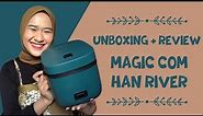Han River HRRC03 0.8L Harga Cuman 100-RIBUAN !! Unboxing & Review Mini Magic Com Portable RiceCooker