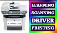 HP M2727NF LaserJet Printer ( SCANNING & PRINTING ) Complete Information | With Eng Subtitles
