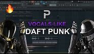 HOW TO MAKE: DAFT PUNK STYLE VOCALS (THE EASIEST WAY) - FL Studio tutorial