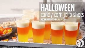 How to Make Halloween Candy Corn Jello Shots | Halloween Recipes | Allrecipes.com