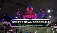 NFC vs. AFC: Epic Pro Bowl Dodgeball Game 1 | Pro Bowl Skills Showdown