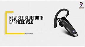 New Bee Bluetooth Earpiece V5.0 User Manual - How to Use and Troubleshoot