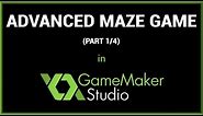 Create an Advanced Maze Game in GameMaker Studio (Part 1/4)