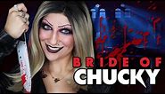 Tiffany Valentine Makeup Tutorial【Bride of Chucky】| Halloween 2021 | Madalyn Cline