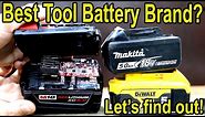 Best Tool Battery? Milwaukee vs DeWalt vs Makita