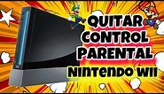 Quitar Control Parental Nintendo Wii