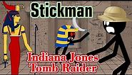 Stickman mentalist. Indiana Jones Tomb Raider