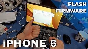 How To Flash iPhone 6 6plus 6s Firmware - 2020