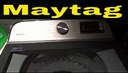 Maytag Smart Washer Review-MVW6230HW
