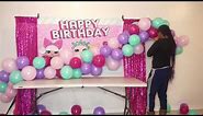 DIY LOL Surprise Doll Decoration: LOL Surprise Doll Birthday Party Ideas: Balloon Garland Tutorial