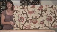 How to Make Fabric Wall Art Panels Home Decorating DIY Project