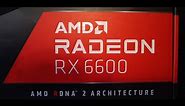 ASUS DUAL Radeon RX 6600 8GB Unboxing. (2023. 10. 29.)