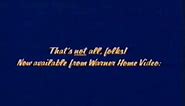 Looney Tunes Golden Jubilee 24 Karat Collection VHS ending