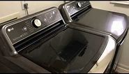 LG Washer and Dryer From Best buy