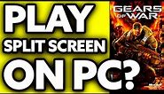 How To Play Gears of War 1 Split Screen PC (EASY!)