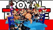 20 Man WWE Royal Rumble with Retro Figures!!!