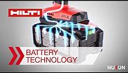 Hilti Nuron Cordless Power Tool 22 Volt Battery Technology