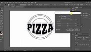Pizza logo design in adobe illustrator cc||logo design tutorial||professional logo designer RGD