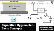 Capacitive Hygrometer | Basic Concepts | Humidity Measurement | Sensors And Transducers