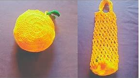 How to crochet fruit bag#crochet bag#crocia fruit bag#
