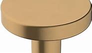 Amerock | Cabinet Knob | Champagne Bronze | 1-3/8 inch (35 mm) Diameter | Versa | 1 Pack | Drawer Knob | Cabinet Hardware