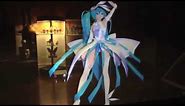 Hatsune Miku Life-Size Hologram (Home Made)