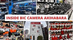 Inside The Biggest Electronic Store In Japan!!!- Bic Camera AKIBA -Akihabara, Japan