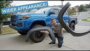 How To Install 3rd Gen Toyota Tacoma FENDER FLARES!