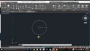 how to draw spiral stairs in AutoCAD