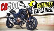 New 2023 Honda CB500F Changes Explained!