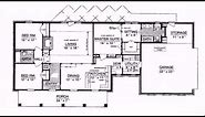 Ranch Style House Plans 1800 Square Feet (see description) (see description)