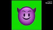 Evil Emoji Green screen